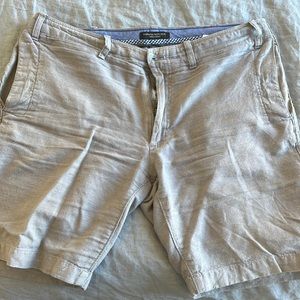 Men’s Banana Republic Grey Linen Shorts